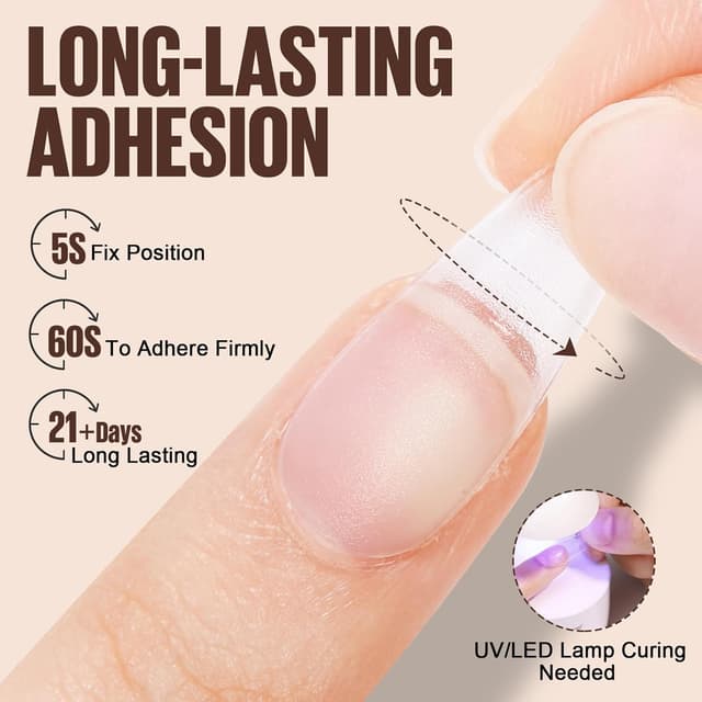 Thumbnail 3 de TOMICCA Nagelkleber 4 in 1 für Kunstnägel