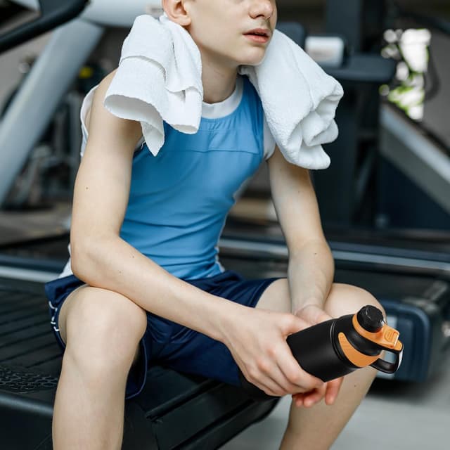 Thumbnail 6 de Edelstahl-Trinkflasche mit 1.000 ml Deckel