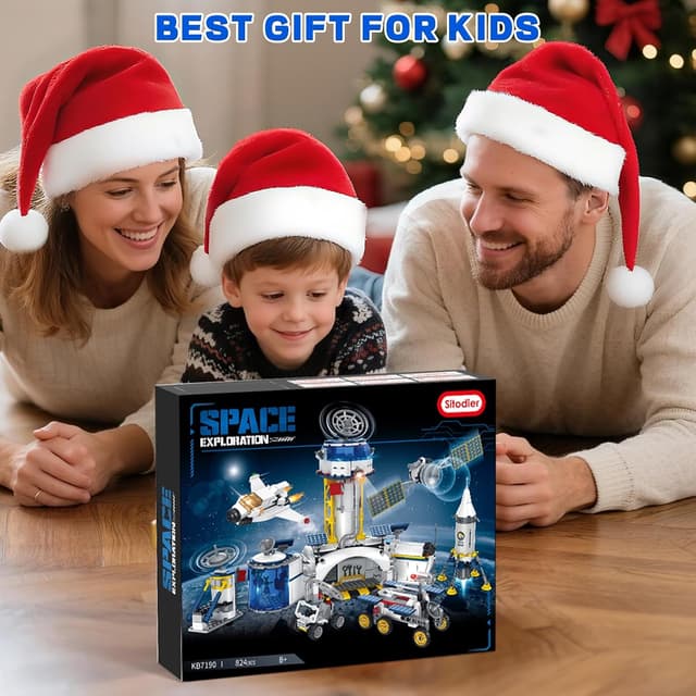 Thumbnail 6 de Sitodier Space Base 824pc building set