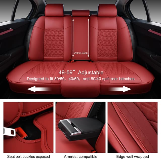 Thumbnail 3 de TINRAIYANG Car Seat Covers Full Set