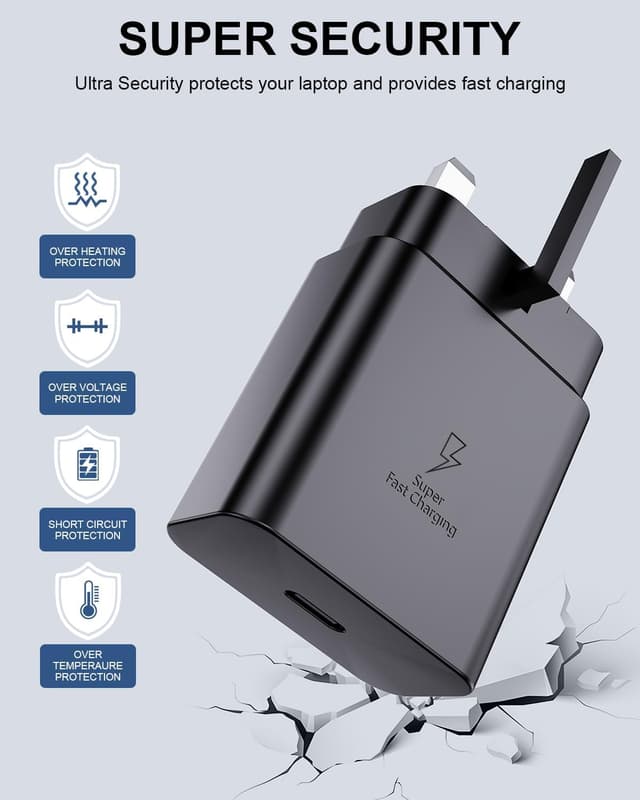 Detalle 2 de Super Fast Charger USB-C 45W for Samsung Galaxy