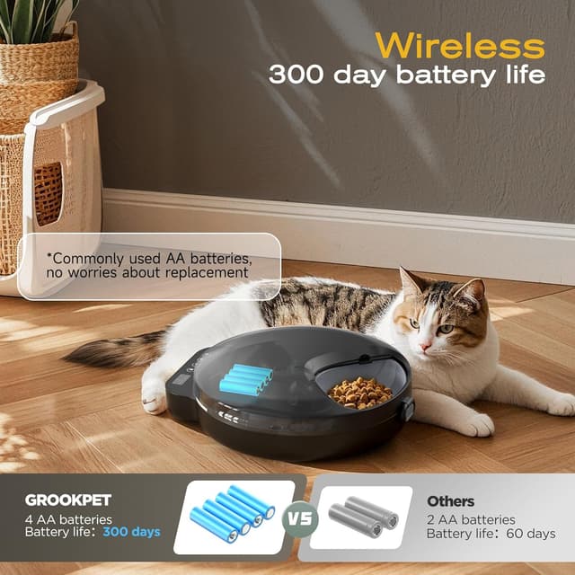 Thumbnail 4 de Futterautomat für Katzen mit Timer und Kühlung 🐱