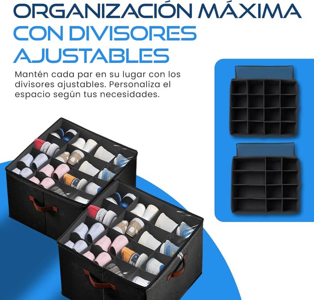 Thumbnail 6 de SABN STORE Organizador Zapatos Armario 4 unidades