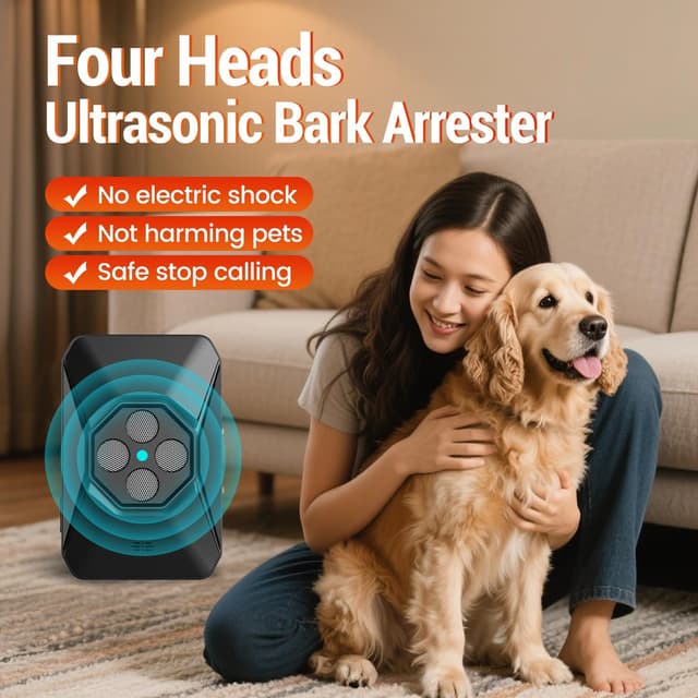 Thumbnail 2 de Ahuyentador Ultrasonidos 30FT para perros 📢