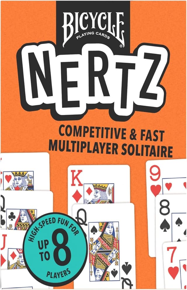 Thumbnail 1 de Bicycle Nertz Card Game, 8-Deck Jumbo Index