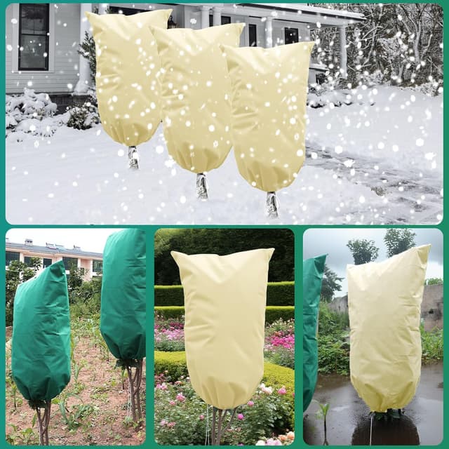 Thumbnail 6 de GUKULIVEL 80x120 cm Garden Fleece 80gsm plant cover
