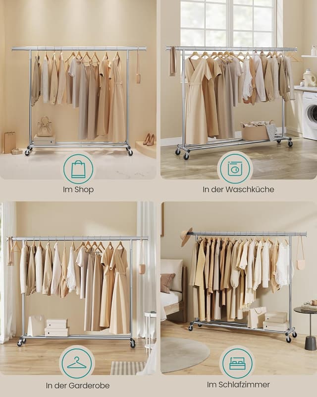 Thumbnail 5 de SONGMICS HSR175E01 Kleiderständer 150 kg