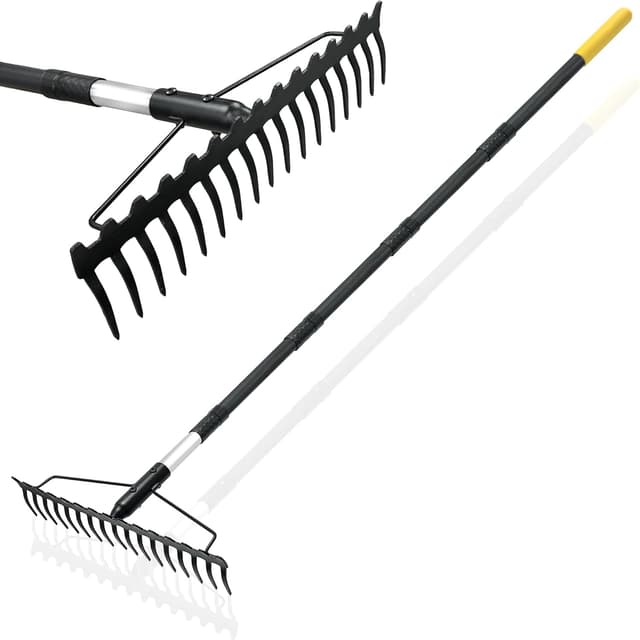 Detalle de BlumeTrec Bow Rake 172cm adjustable handle