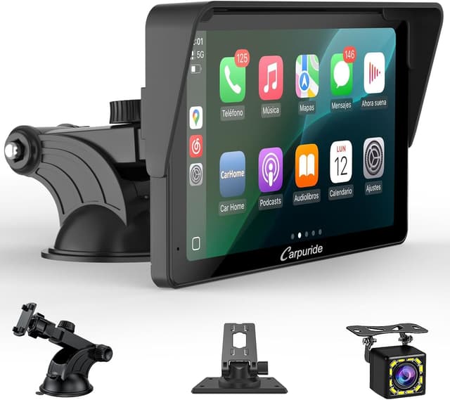 Imagen de Carpuride V3R Pantalla CarPlay 7" 📱 en OfertitasTOP