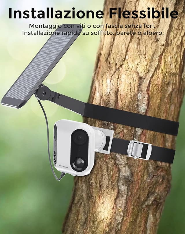 Thumbnail 6 de VIRTAVO XM1 videocamera WiFi esterno 160°