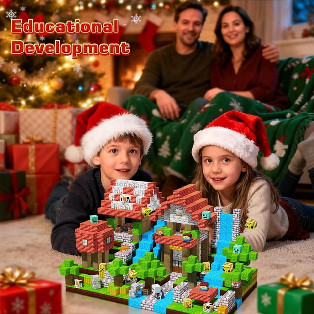 Thumbnail 6 de Magnetic Blocks 200PCS magnetic building blocks