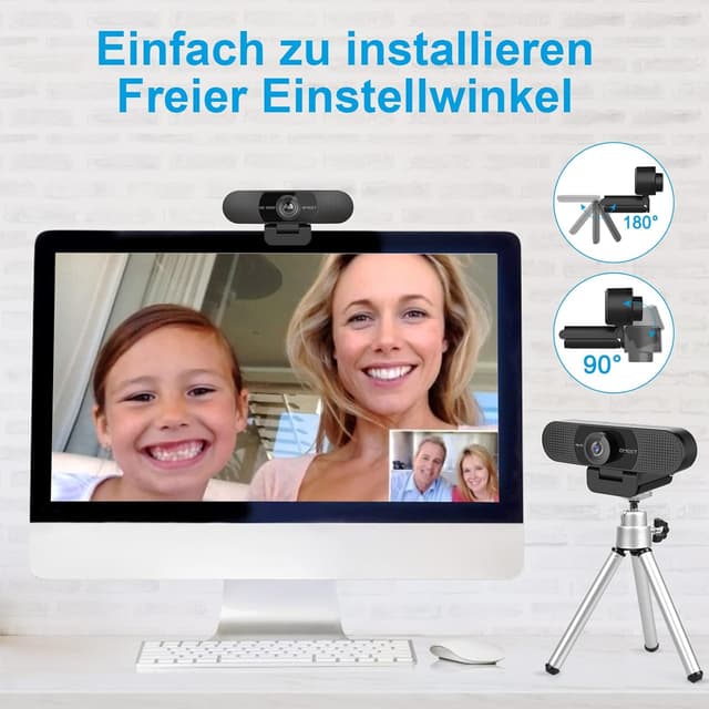 Thumbnail 5 de EMEET C960 1080P Webcam mit Dual‑Mikrofon 🎥