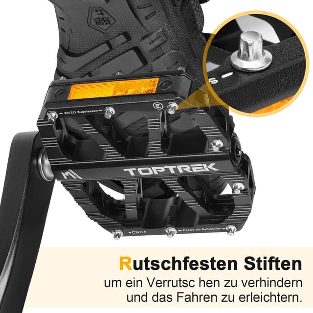 Thumbnail 4 de toptrek Fahrradpedale CNC Aluminium 103×100 mm