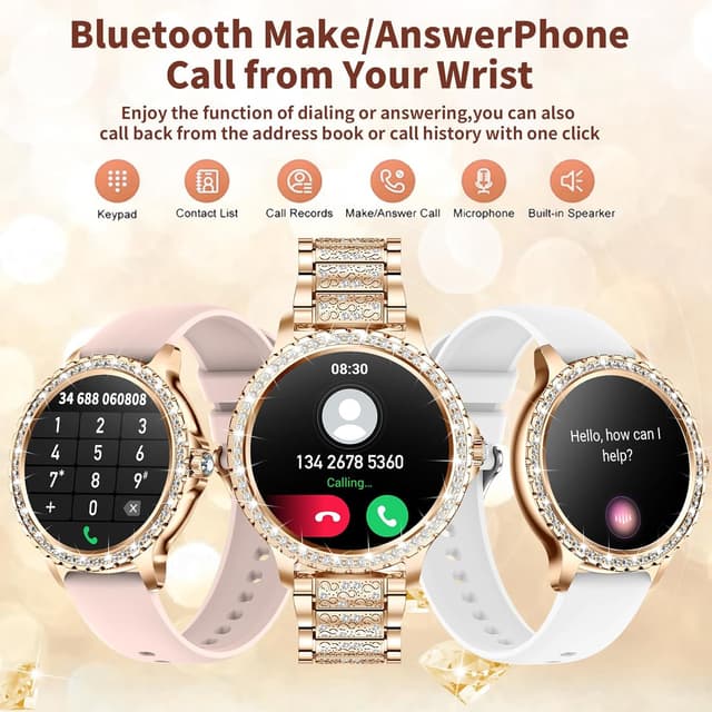 Thumbnail 2 de fitonyo Smart Watch for Women 1.32" touchscreen