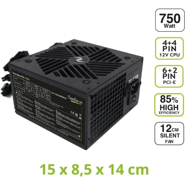 Thumbnail 3 de Tecnoware Free Silent PRO ATX V2.31 750W