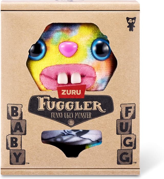 Detalle 2 de Fuggler Baby Fugg di ZURU 4" Funny Ugly Monster – peluche da collezione (3 Pack)