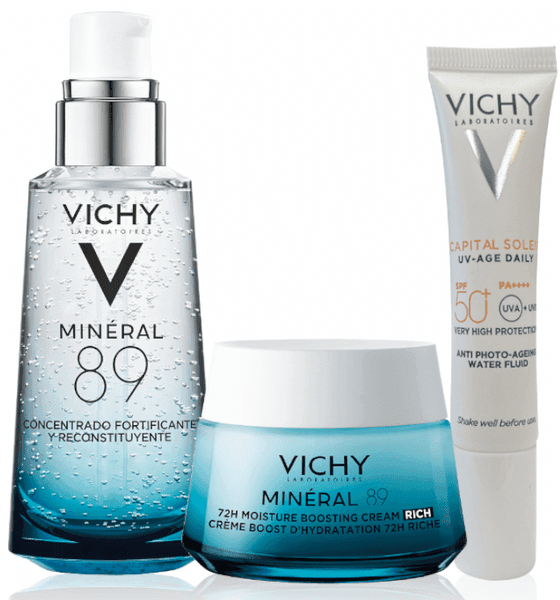 Detalle de Vichy Minéral 89 Rutina hidratación 50 ml