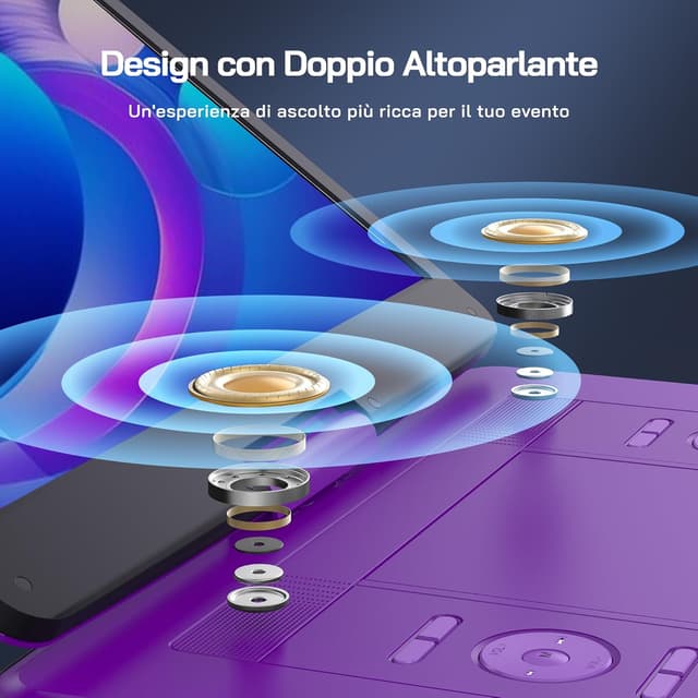 Thumbnail 3 de WOLFANG Lettore DVD portatile 17,5" con display 15,6" 📀