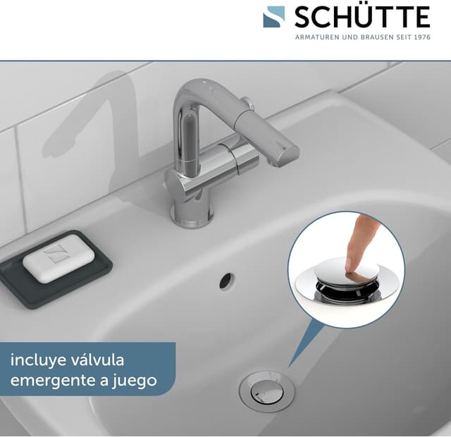 Thumbnail 6 de Schütte 79710 Grifo de Lavabo London 💧 Cromado