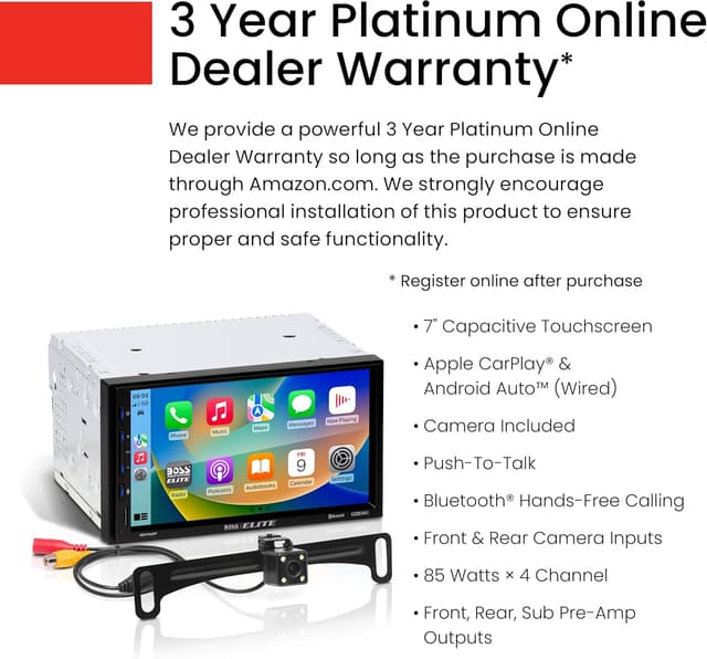 Detalle 2 de BOSS Audio BE7ACP-C 7-inch Car Stereo