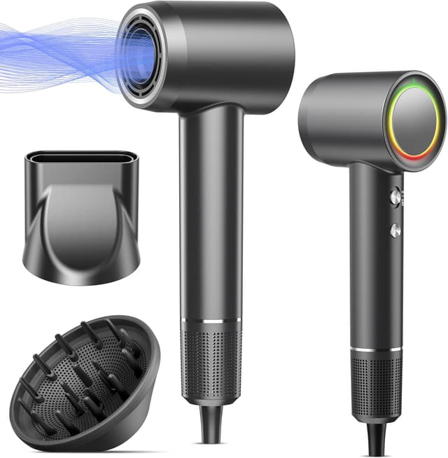 Detalle de OIMYE D YS0N 160000RPM ionic hair dryer