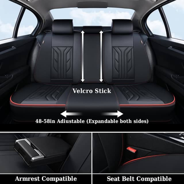 Thumbnail 6 de Coverado Seat Covers Full Set 5‑Piece