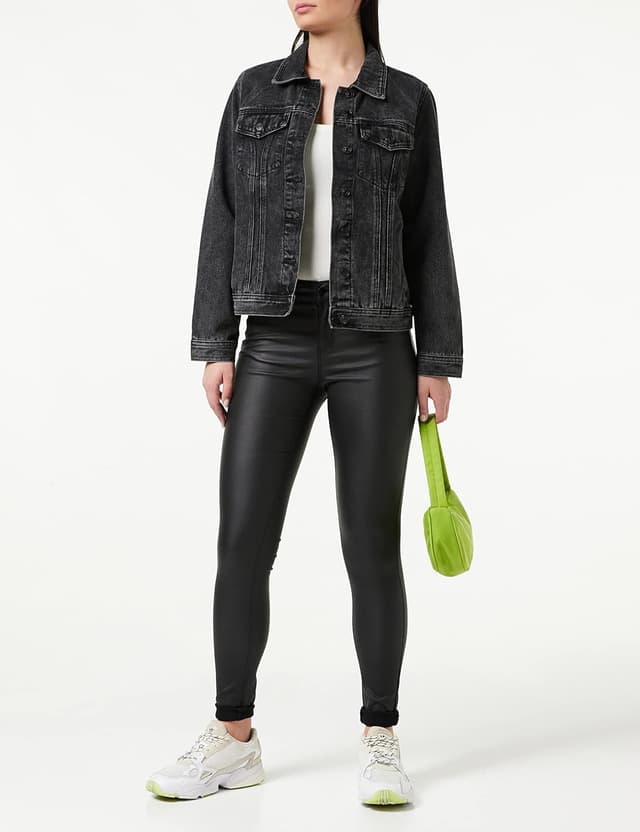 Detalle de VERO MODA Vmseven pantalon slim 5 poches