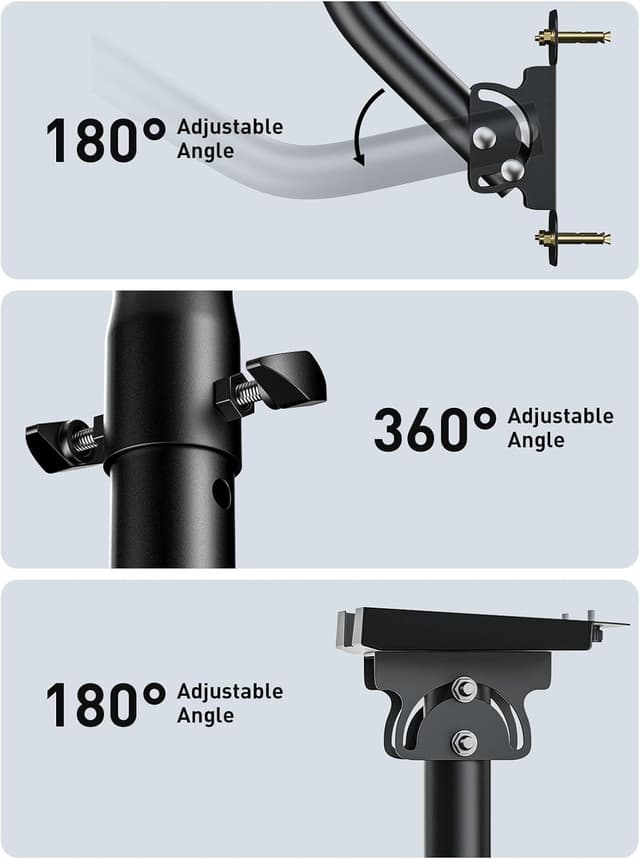 Detalle 2 de Starlink Gen 3 Mount 360° Adjustable Wall Mount 📡