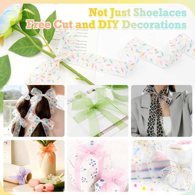 Thumbnail 3 de WEGOODZF Snow Yarn Shoelaces 2 Pairs