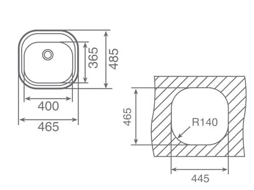 Thumbnail 5 de Teka Stylo 1C - Fregadero Encastrado de Acero Inoxidable 🥘