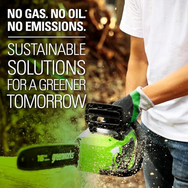 Thumbnail 5 de Greenworks GD40CS18 Motosierra a Batería 40 cm