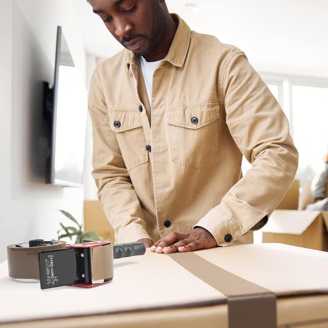 Thumbnail 5 de RAPESCO 1683 Germ-Savvy Packing Tape Dispenser 50mm