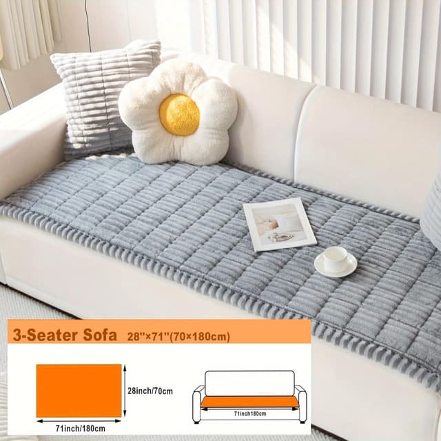 Thumbnail 5 de ZQFFB Pet Couch Cover 3-Seater Non-Slip 🛋