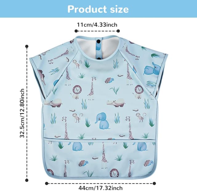 Detalle 2 de Vicloon Bavoir bébé, 1 bavoir sans manches