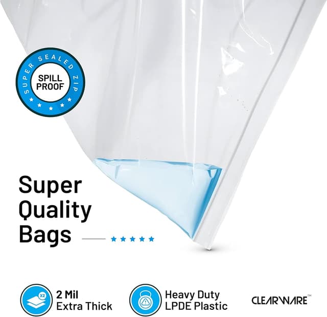 Thumbnail 3 de 5 Gallon Reusable Storage Bags 12-Pack