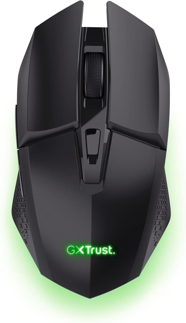 Detalle de GXTrust Vylax 1108 kabellose Gaming-Maus mit 80 Stunden Akkulaufzeit, 800–4.800 DPI und 6 Tasten