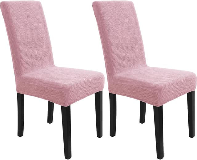 Imagen de YSTELLAA Housse de chaise 4 pièces Rose en OfertitasTOP