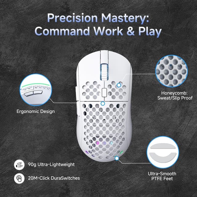 Thumbnail 5 de Dierya M1 Mouse gaming 24.000 DPI