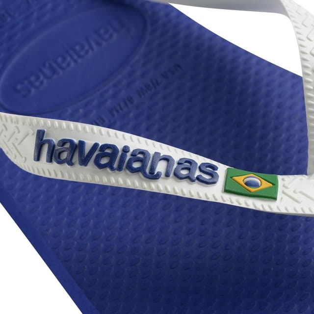 Detalle de Havaianas Brasil Logo – Infradito iconiche unisex con suola antiscivolo