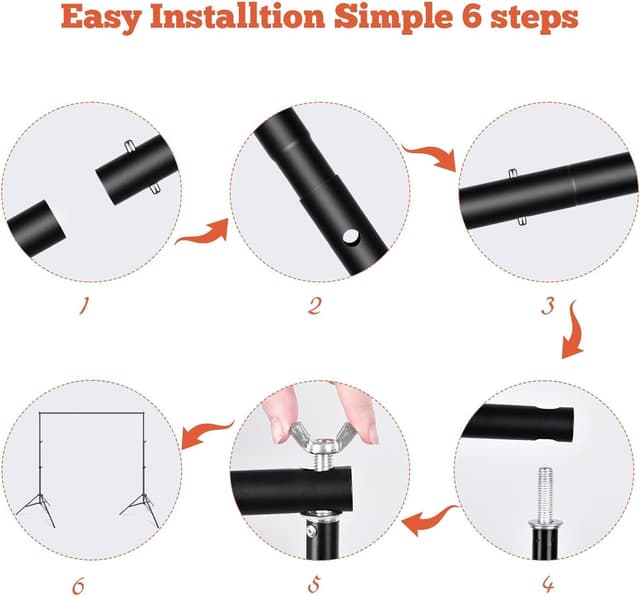 Detalle 2 de Oinvs Backdrop Stand 2x2M