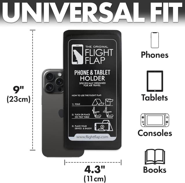 Detalle de Flight Flap Airplane Phone Holder for Travel