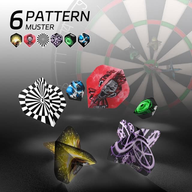 Thumbnail 3 de CyeeLife Steel Tip Darts 18pcs