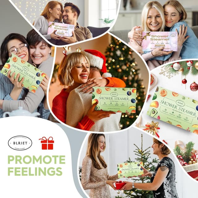 Thumbnail 5 de BLRIET Shower Steamers Aromatherapy 8 Pack