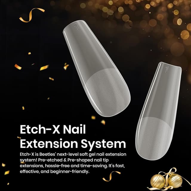 Thumbnail 6 de Beetles Gel Nail Tips Medium Coffin 288pcs ๐