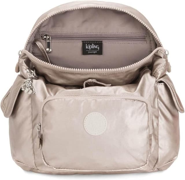 Thumbnail 4 de Kipling City Pack Mini Metallic Glow mochila pequeña