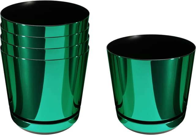 Imagen de KERD Blumentopf-Set 5x12 cm Glänzend Grün en OfertitasTOP