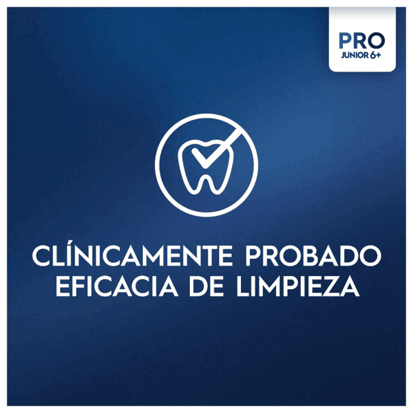 Detalle 2 de Oral-B PRO 1 Junior Cepillo Eléctrico 💙 para Niños +6 Años