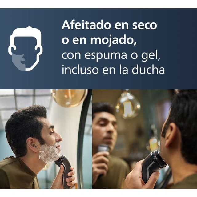 Thumbnail 3 de Philips Serie 3000 Afeitadora eléctrica — 60 min ⛏
