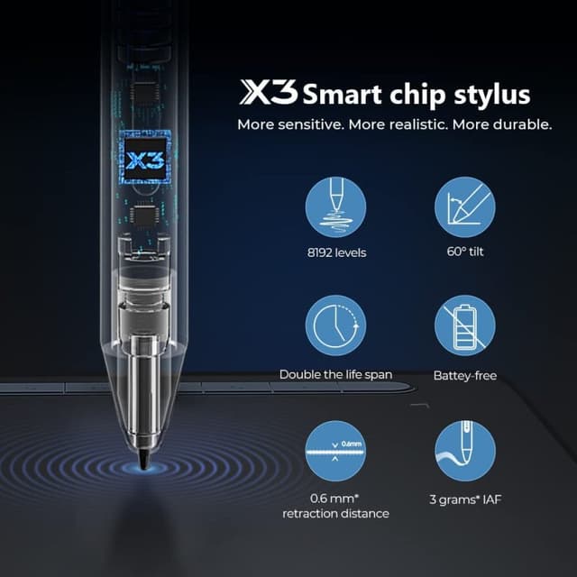 Thumbnail 2 de XP-Pen Artist 10 2ª Gen Tableta 10.1" FullHD Azul