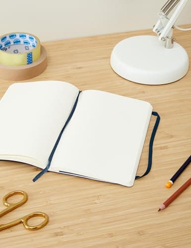 Detalle 2 de Moleskine Cuaderno Clásico Azul Zafiro 192 Hojas 📒